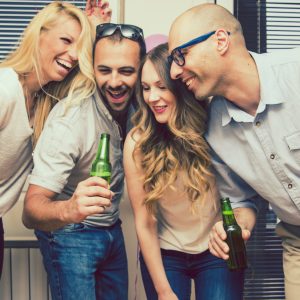happy-friends-joking-party